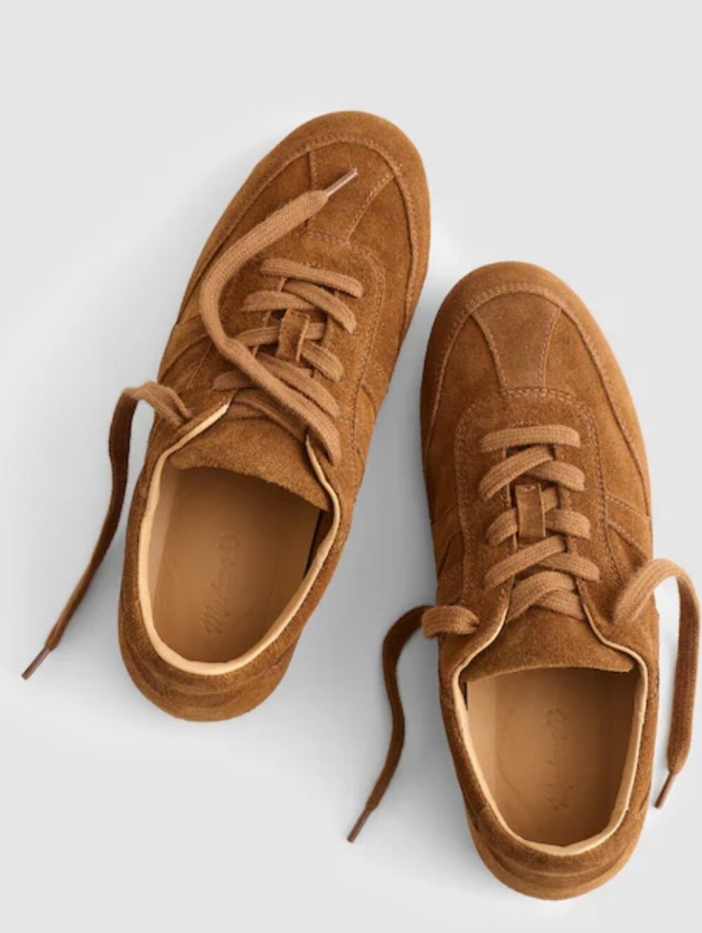 Madewell Oaklynne Suede Sneaker - Russet